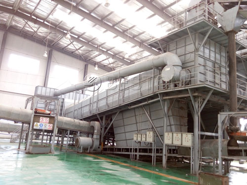 MSW recycling plant