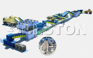 Automatic Waste Segregation Machine With Automated Sorting System